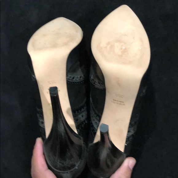 Gucci black leather ankle suede boots - Picture 9 of 15